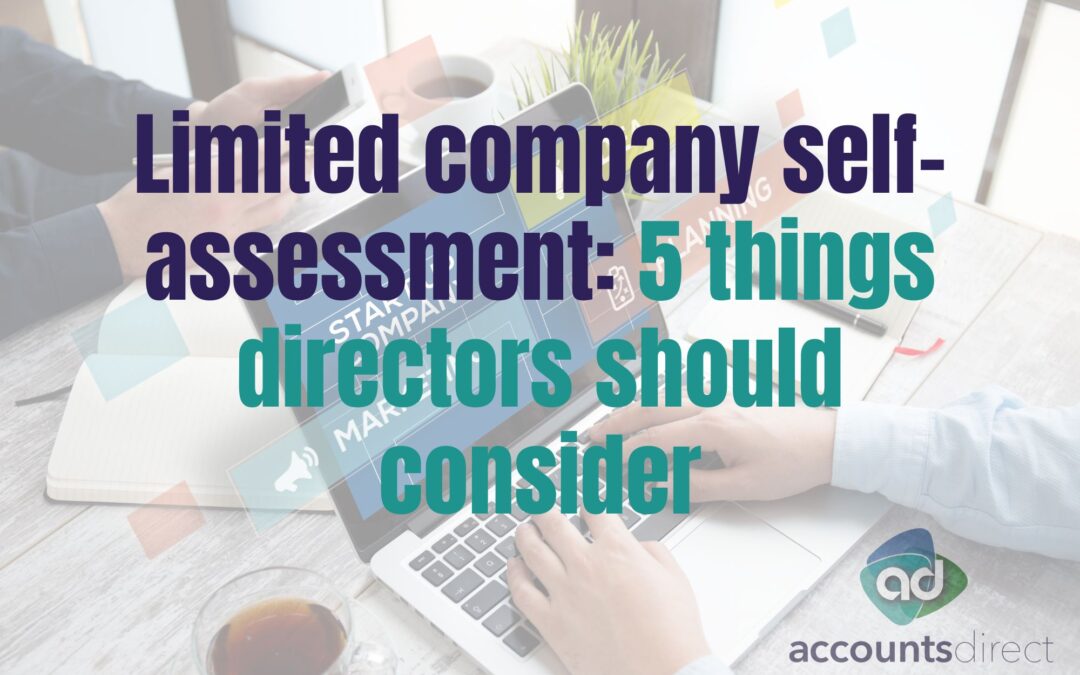 Limited Company Assessment: 5 things directors should consider